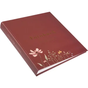 Goldbuch wedding album Blütenliebe bordeaux 30x31 cm...