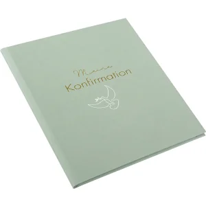 Goldbuch Confirmation Memory Album Dove of Peace Eucalyptus 23x25 cm