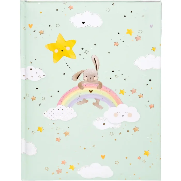 Goldbuch baby diary My Rainbow 21x28 cm 44 pages gold embossing