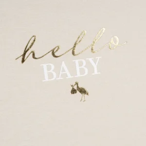 Goldbuch baby diary hello.baby Beige 21x28 cm 44 pages gold embossing