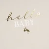 Goldbuch baby diary hello.baby Beige 21x28 cm 44 pages gold embossing