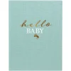 Goldbuch baby diary hello.baby Aqua 21x28 cm 44 pages gold embossing