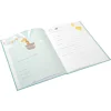 Goldbuch baby diary hello.baby Aqua 21x28 cm 44 pages gold embossing