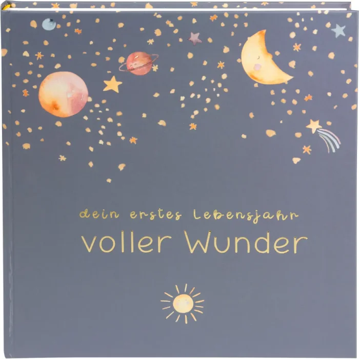 Goldbuch baby album full of wonder - space blue 30x31 cm