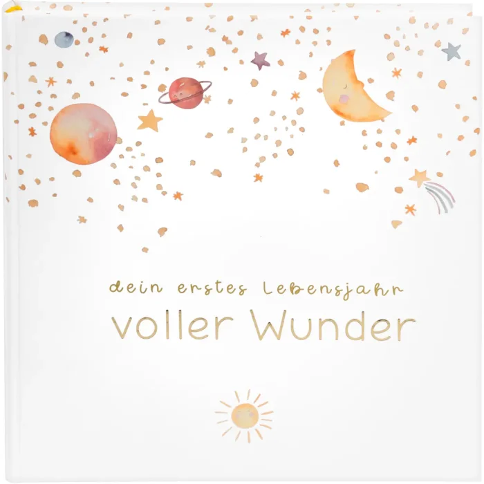 Goldbuch baby album full of wonder - space white 30x31 cm