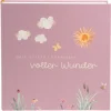 Goldbuch baby album full of wonder meadow dusky pink 30x31 cm 58 pages glassine