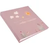 Goldbuch baby album full of wonder meadow dusky pink 30x31 cm 58 pages glassine