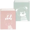 Goldbuch slip-in album Polly & Eddy 100 photos 10x15 cm rabbit pink bear green