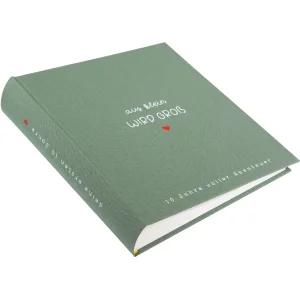 Goldbuch photo album from small to BIG artichoke linen...