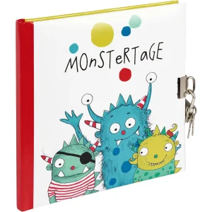 Goldbuch diary Monster 16x16 cm 96 pages