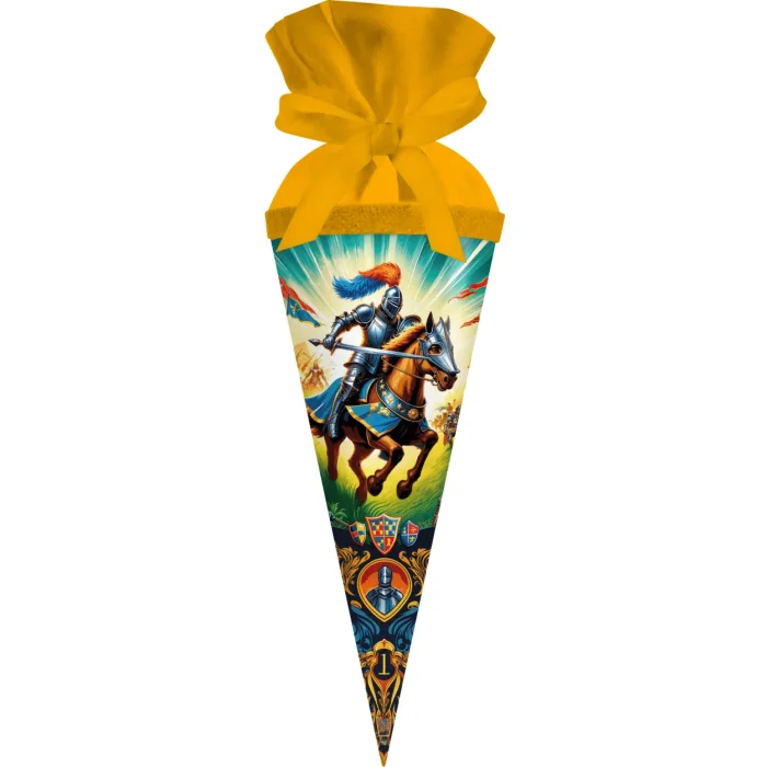 Goldbuch school cone 50 cm knight heroes with fabric closure