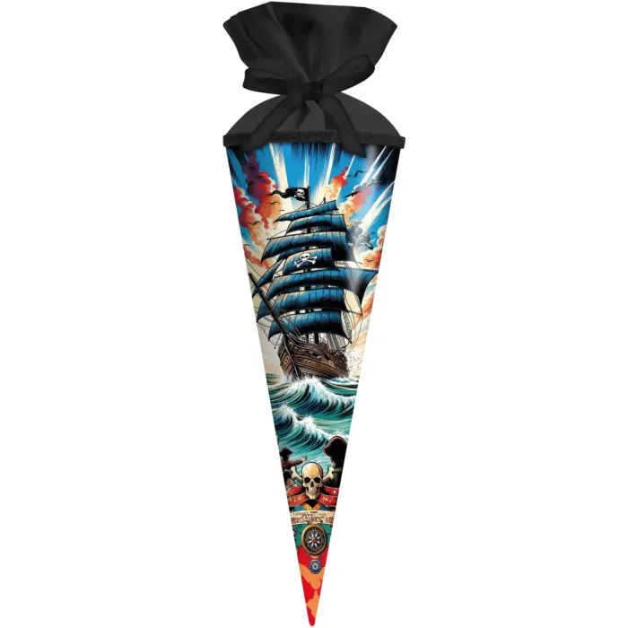 Goldbuch school cone Pirate Storm 50 cm round with fabric closure