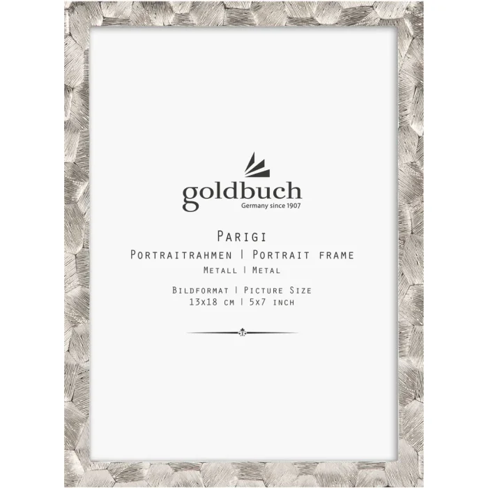 Goldbuch picture frame Parigi metal 13x18 cm