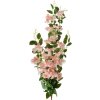 Clayre & Eef 6PL0345P Decorative Branch with Flowers Pink Green 25x15x88 cm