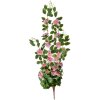 Clayre & Eef 6PL0346P Decoration Branch Flowers Pink Green 25x15x87 cm