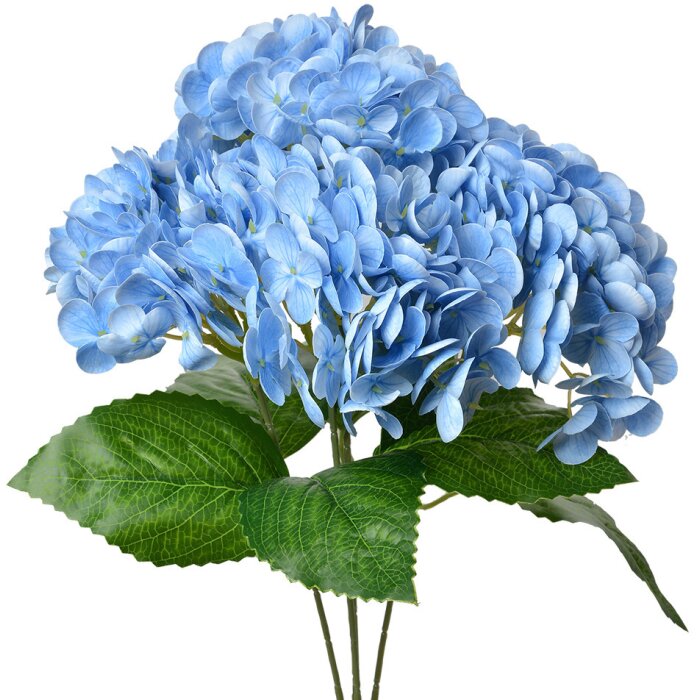 Clayre & Eef 6PL0347BL Artificial Flower Blue Green 23x23x45 cm Plastic