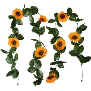 Clayre & Eef 6PL0356 Artificial flowers sunflower...