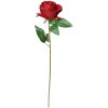 Clayre & Eef 6PL0359BU Artificial Flower Rose Bordeaux 8x8x50 cm