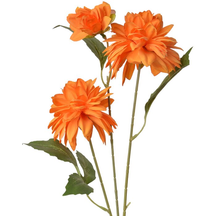 Clayre & Eef 5PL0130O Artificial flower orange 17x10x70 cm