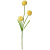 Clayre & Eef 5PL0132Y Decoration Branch with Flowers Yellow 12x8x84 cm