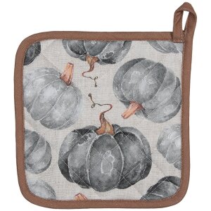 Clayre & Eef CSP45 Potholder Pumpkin Pattern 20x20 cm...