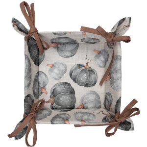 Clayre & Eef CSP47 Bread Basket Pumpkin Design...