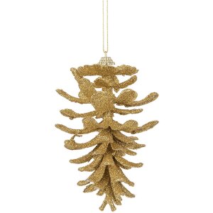 Clayre & Eef 65792 Decoration pendant pine cone Ø 9x15 cm