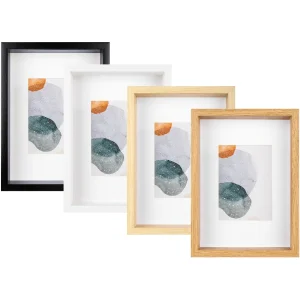 Walther Shape 3D wooden frame 21x29.7 cm birch MDF art glass