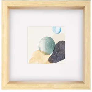 Walther Shape 3D wooden frame 25x25 cm birch MDF art glass