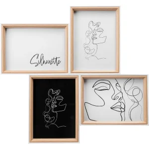 Walther Silhouette Wooden gallery 4 photos 13x18 cm NATUR...