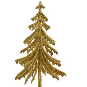 Clayre & Eef 65800 Decoration Christmas Tree Gold...