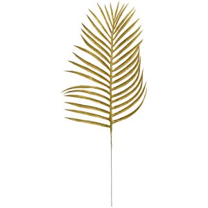 Clayre & Eef 65808 Decorative Leaf Gold Coloured...