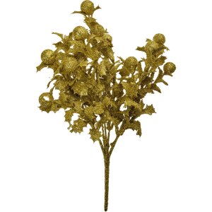 Clayre & Eef Decoration Twig Gold coloured 15x10x35 cm