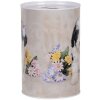 Clayre & Eef 6BL0161 Money Box Dog Flowers Ø 10x15 cm