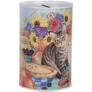 Clayre & Eef 6BL0170 Money box cat motif Ø...