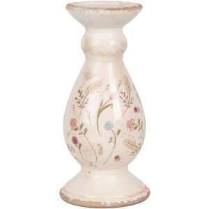 Clayre & Eef 6CE1945M Candle Holder Ceramic Beige...