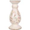 Clayre & Eef 6CE1945M Candle Holder Ceramic Beige Pink Ø 12x26 cm