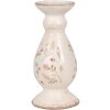 Clayre & Eef 6CE1945M Candle Holder Ceramic Beige Pink Ø 12x26 cm