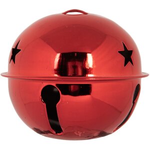 Clayre & Eef 6Y5726L Decoration Bell Red Country...