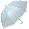 Juleeze JZCUM0021BL Umbrella child blue-white dots Ø 88x71 cm