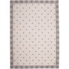 Clayre & Eef LVT42-1G Kitchen Towel Beige Grey Heart Pattern 50x70 cm