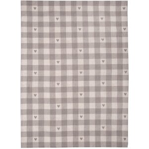 Clayre & Eef LVT42-2G Kitchen Towel Beige Grey...