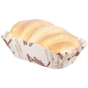 Clayre & Eef 65979 Decorative Biscuit Brown White 10x5x5 cm Plastic