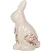 Clayre & Eef 6CE1959L Decorative Rabbit Beige Pink 16x12x28 cm