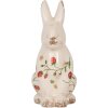 Clayre & Eef 6CE1960L Decorative Rabbit Beige Red 16x12x28 cm