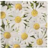 Clayre & Eef 73076 Paper napkins daisies 33x33 cm 20 pieces