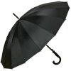 Juleeze JZUM0086 Umbrella black Ø 100 cm ergonomic handle polyester