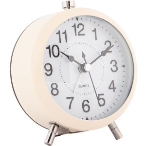 Clayre & Eef 6AC0033BE Alarm clock Beige 10x7x12 cm...