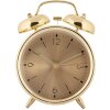 Clayre & Eef 6AC0035 Alarm Clock Analogue Gold-coloured 10x6x14 cm 1xAA