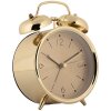 Clayre & Eef 6AC0035 Alarm Clock Analogue Gold-coloured 10x6x14 cm 1xAA